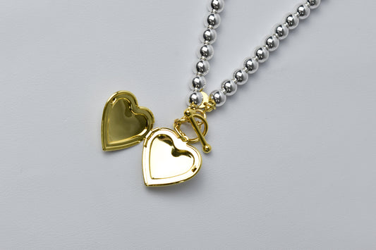COLLAR SILVER LOVE