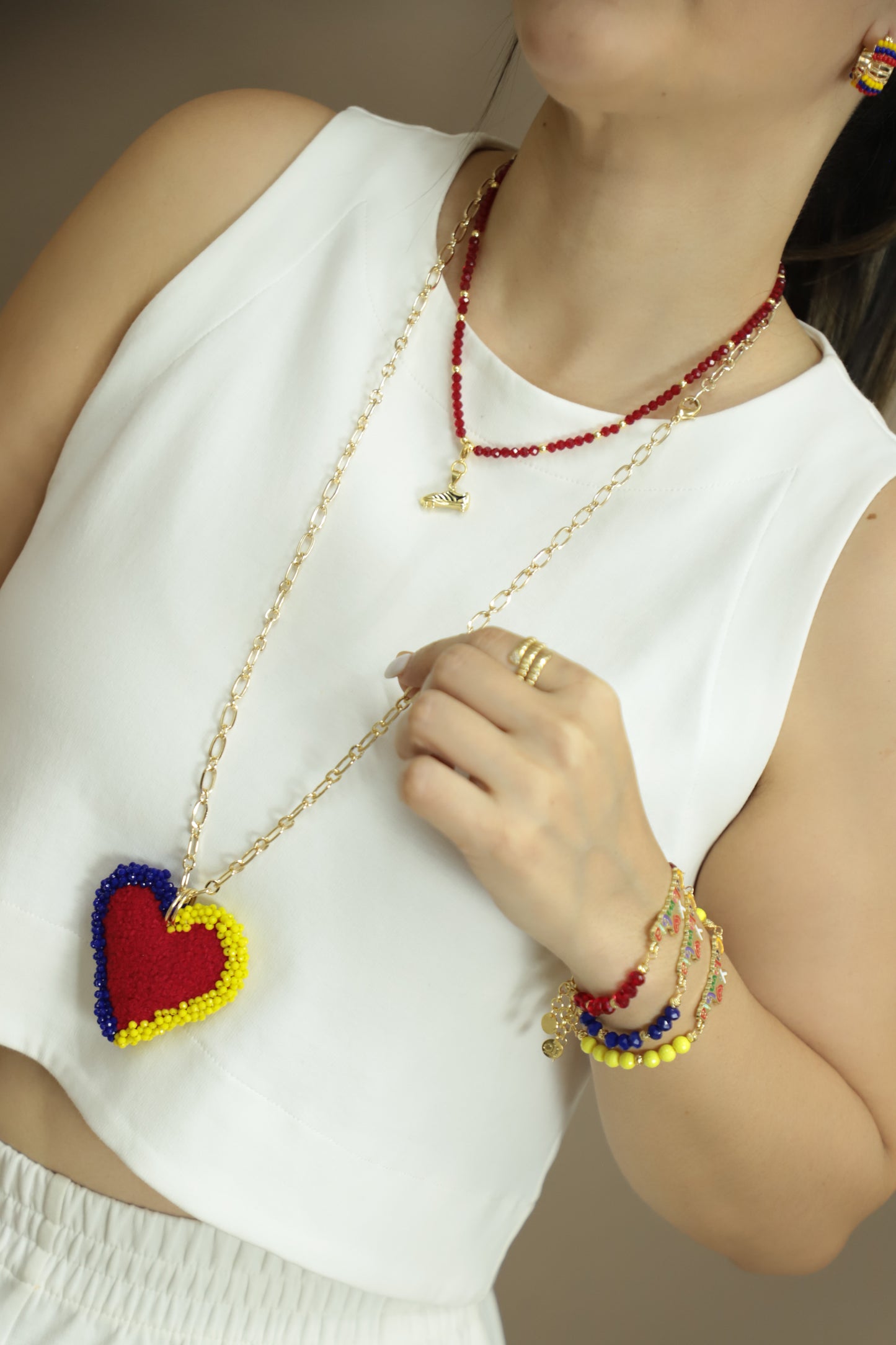 COLLAR TRICOLOR