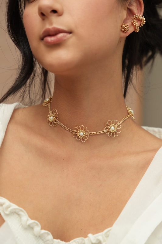 CHOCKER FIVE FLOWER