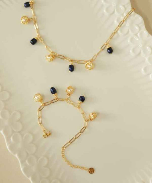 COLLAR PERLINA BLUE